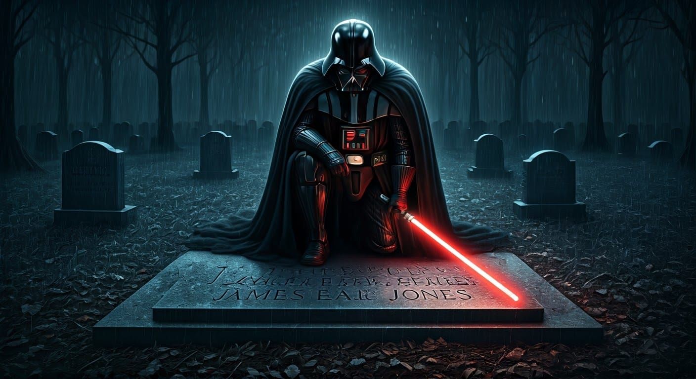 R. I. P. James Earl Jones  by @Adam Brown