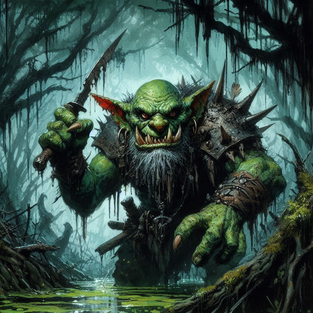 Brutal goblin.