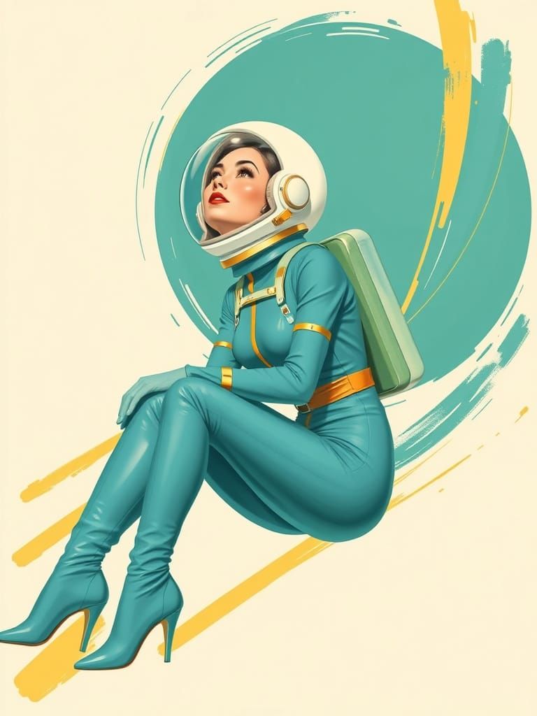 Poster retro   by @Ka Bin