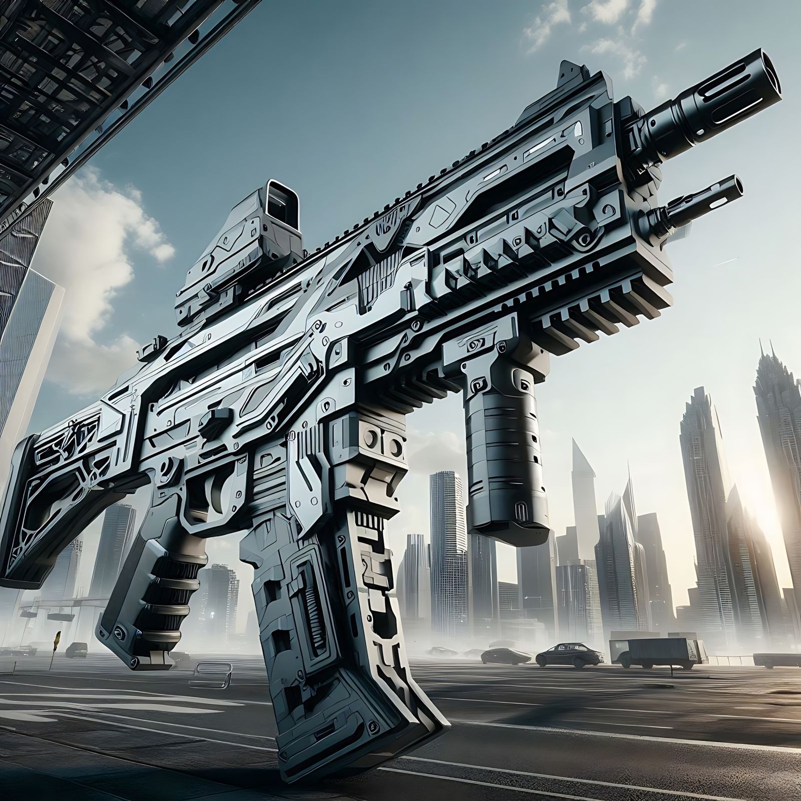 Large-caliber automatic rifle from ESL