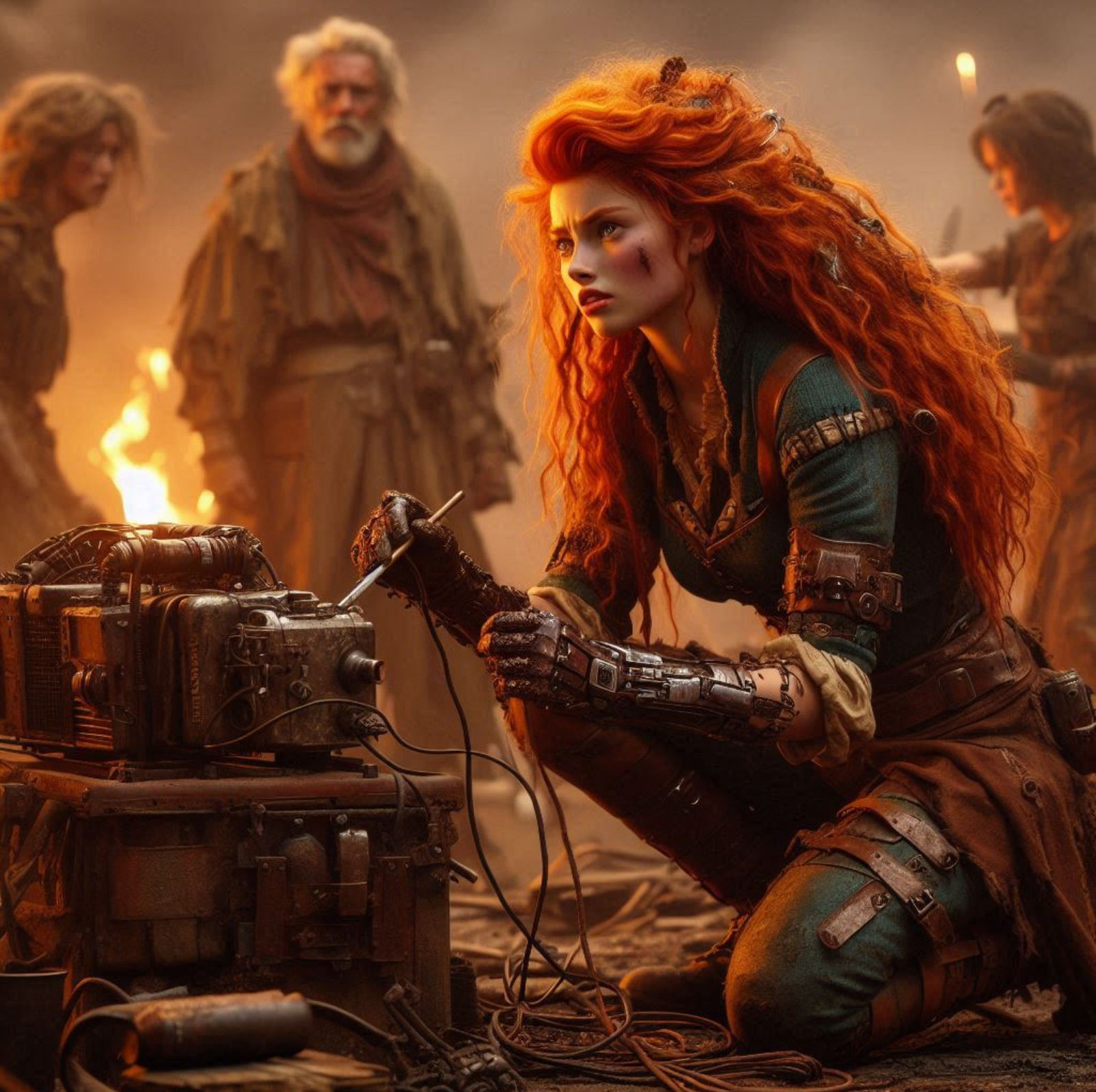 Merida working it out