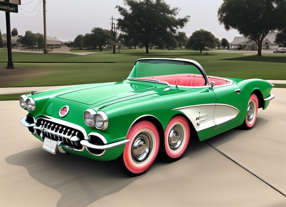 '59 Watermelon Corvette 