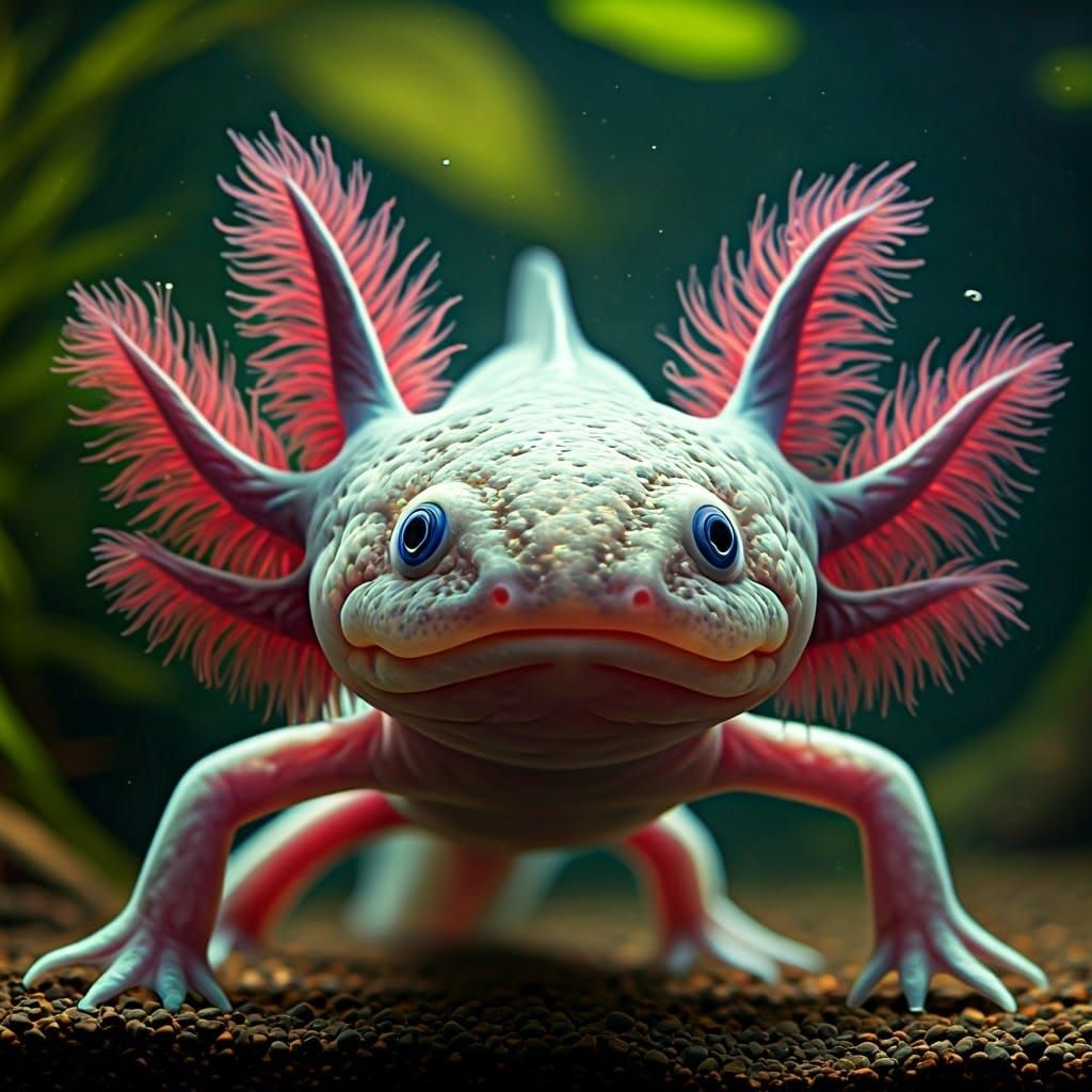 Axolotl Questions  by @Mark_Loves_Coffee_