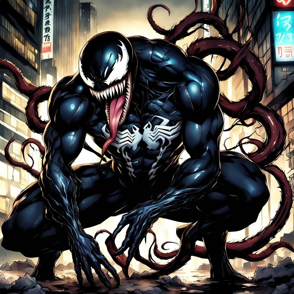 Venom - Ai Generated Artwork - Nightcafe Creator