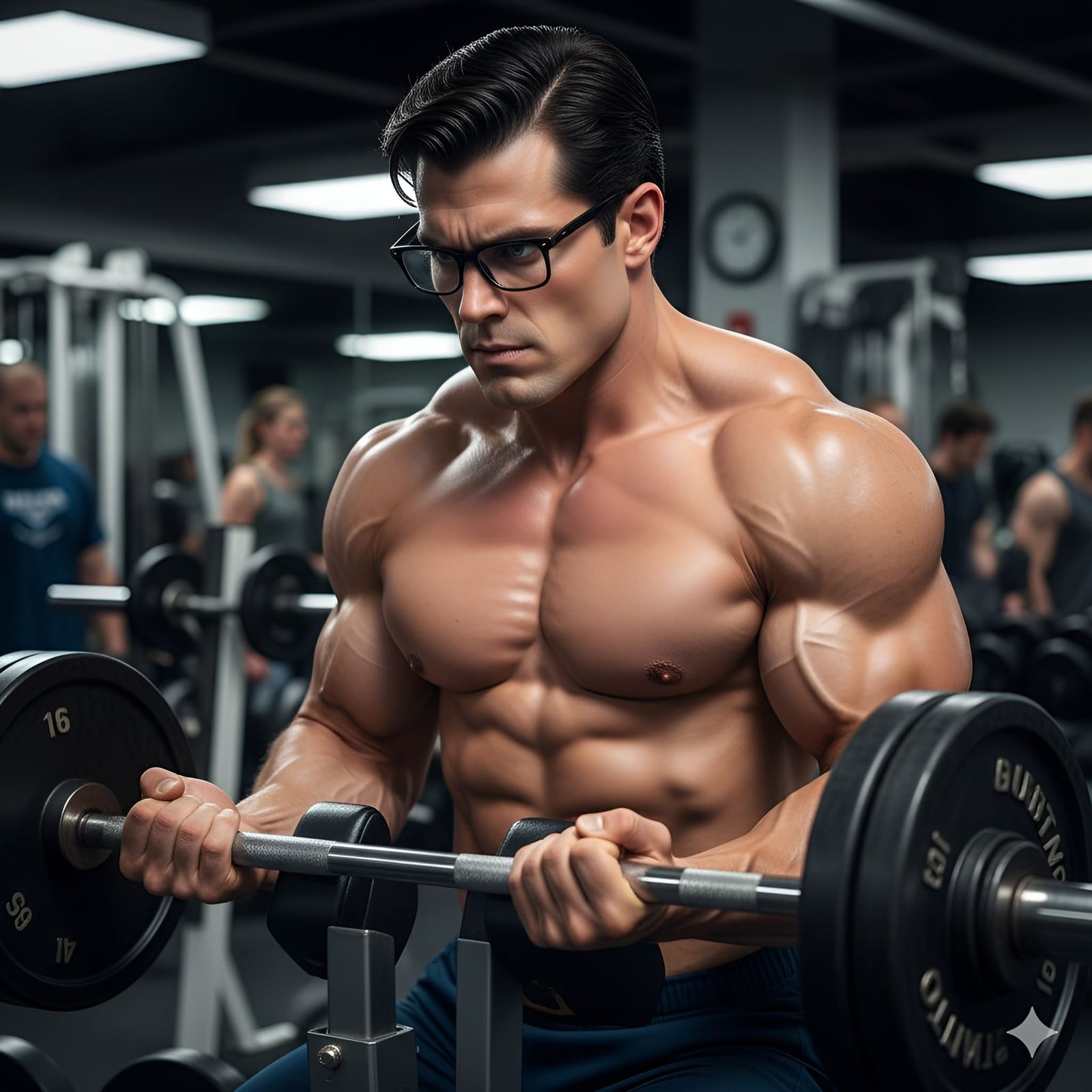 CK's arm day: bicep curls