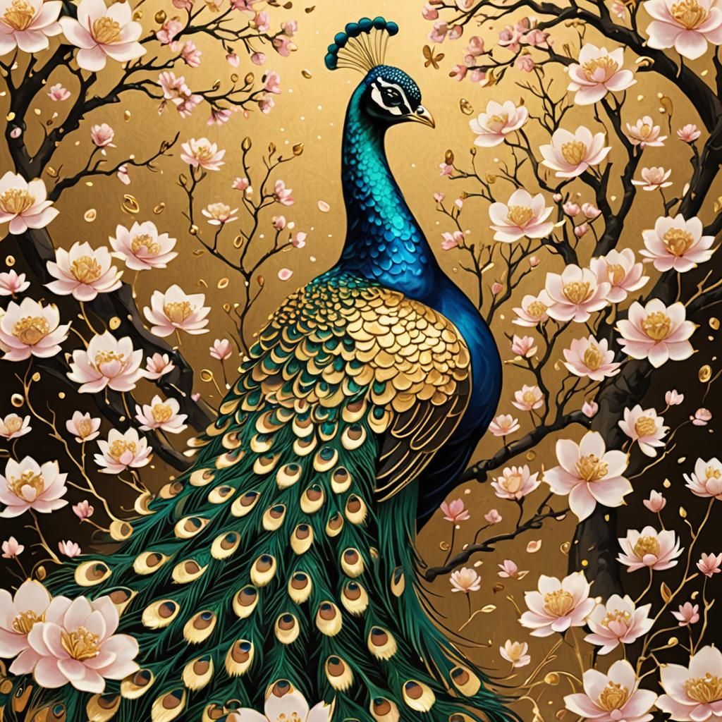 Peacock   by @MiracleCinnamon