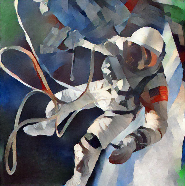 in space 