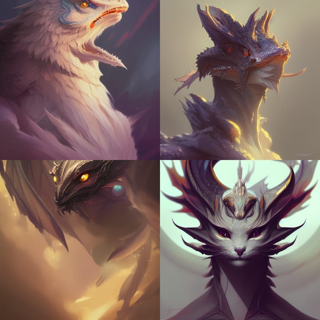 ethereal dragon creatures undefined