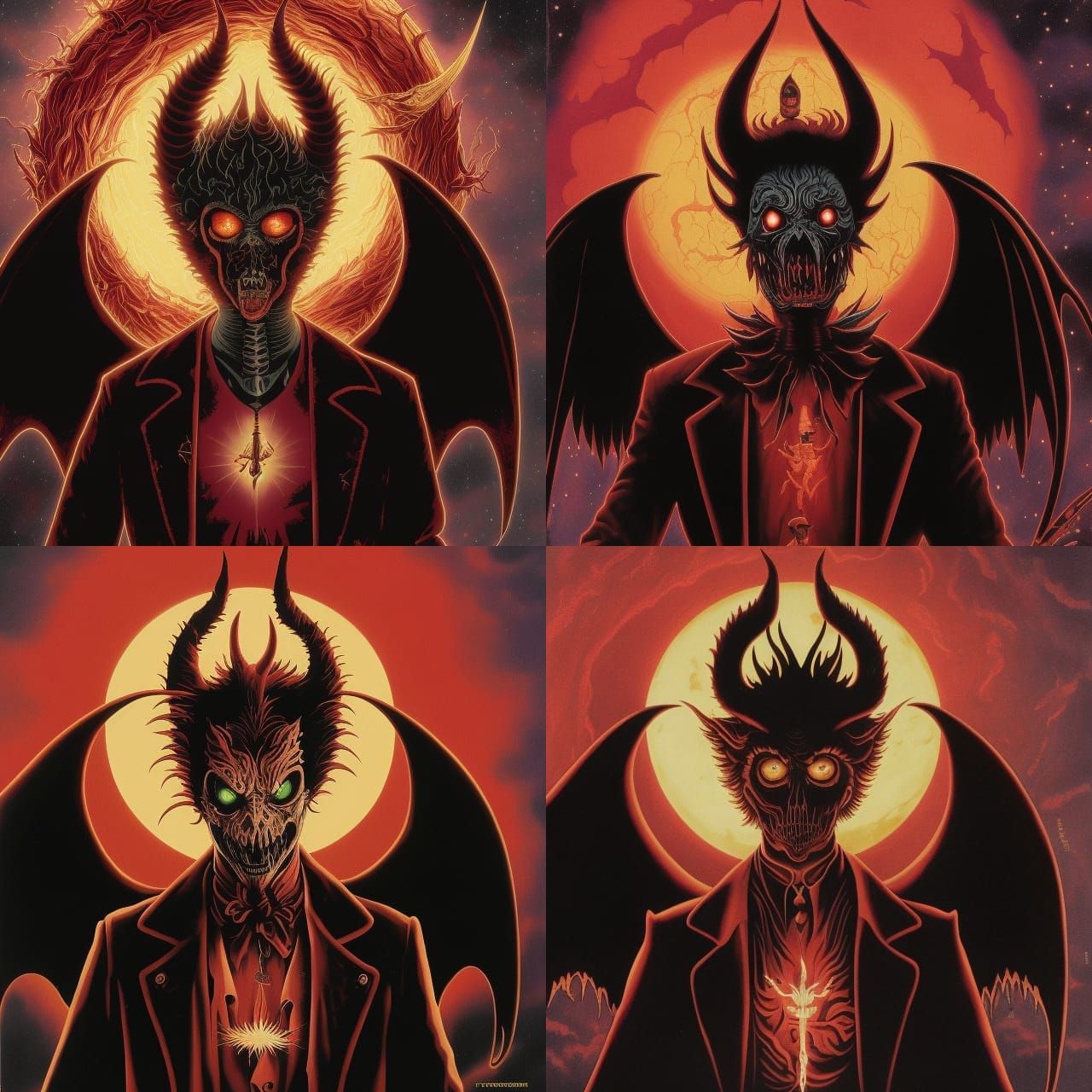 Lucifer morning star deep color detailed hyperdetailed twili...