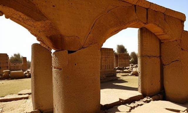 Ruins of ancient city of Ashur
