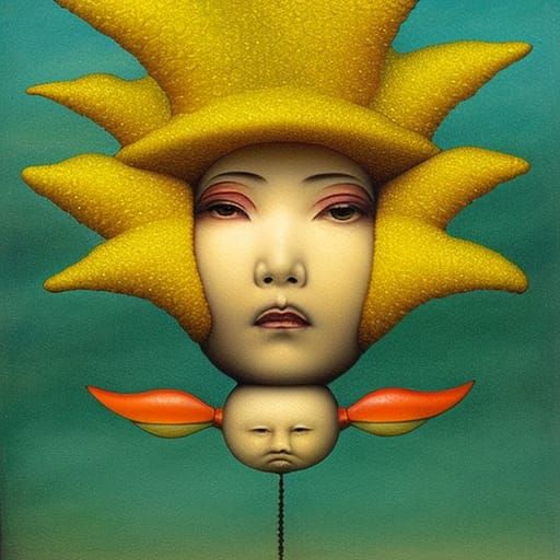 landscape by Naoto Hattori and Emil Nolde