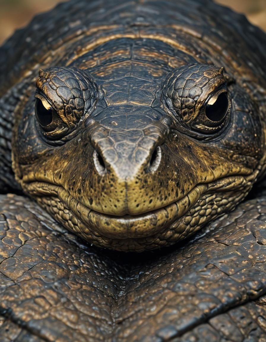 Scary snapping turtle or Mitch McConnell. - AI Generated Artwork ...