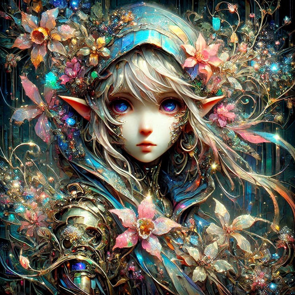ninja elf   by @WHIMSY