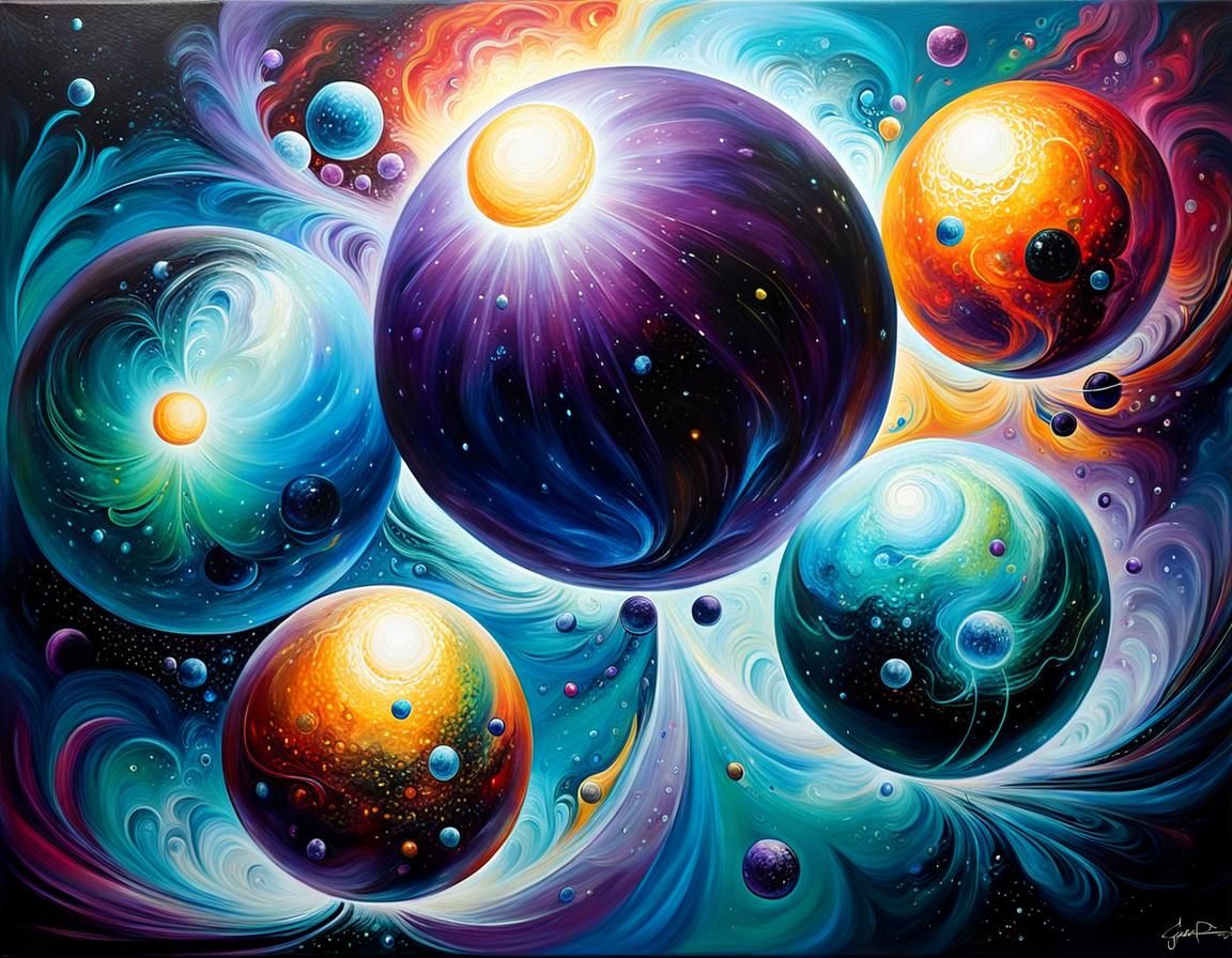 Celestial orbs  by @DavidP