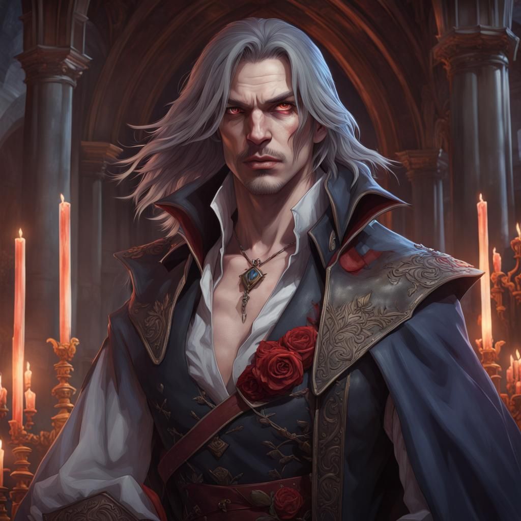 Castlevania Vampire - Ai Generated Artwork - Nightcafe Creator