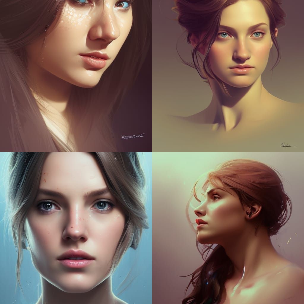 Ellie Beauties - AI Generated Artwork - NightCafe Creator