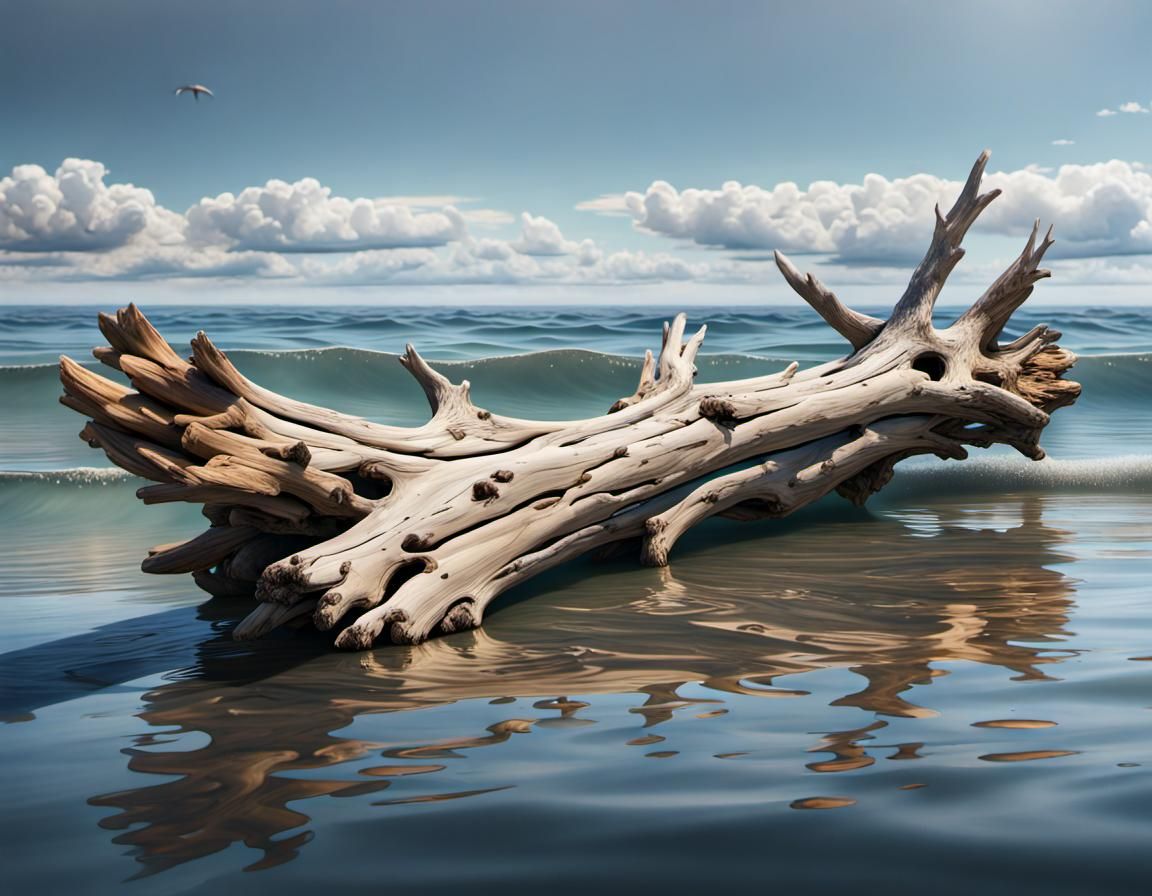 Driftwood AI Generated Artwork NightCafe Creator