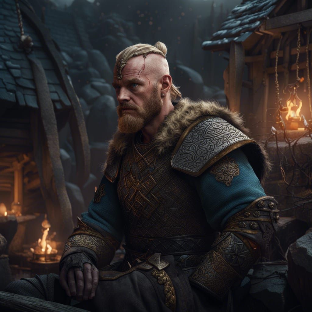 Bjorn Ironside Lothbrok from vikings - AI Generated Artwork - NightCafe  Creator