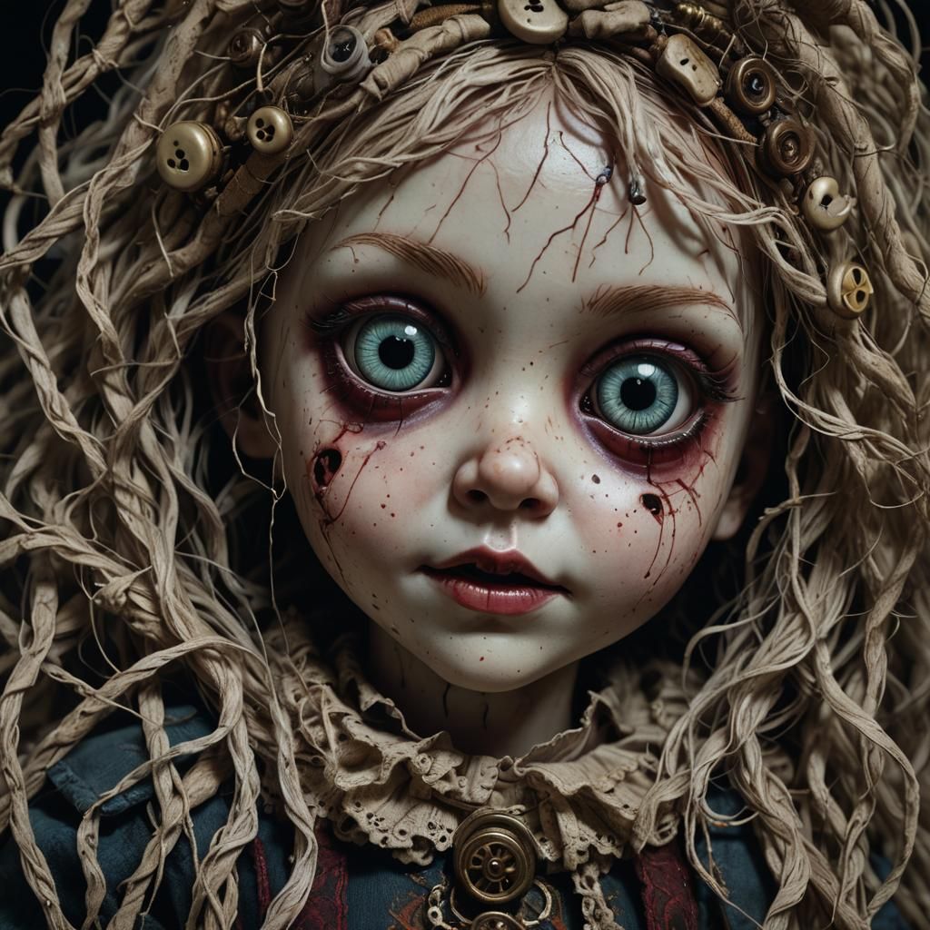 Cursed doll  by @Elizabeth Rhoads