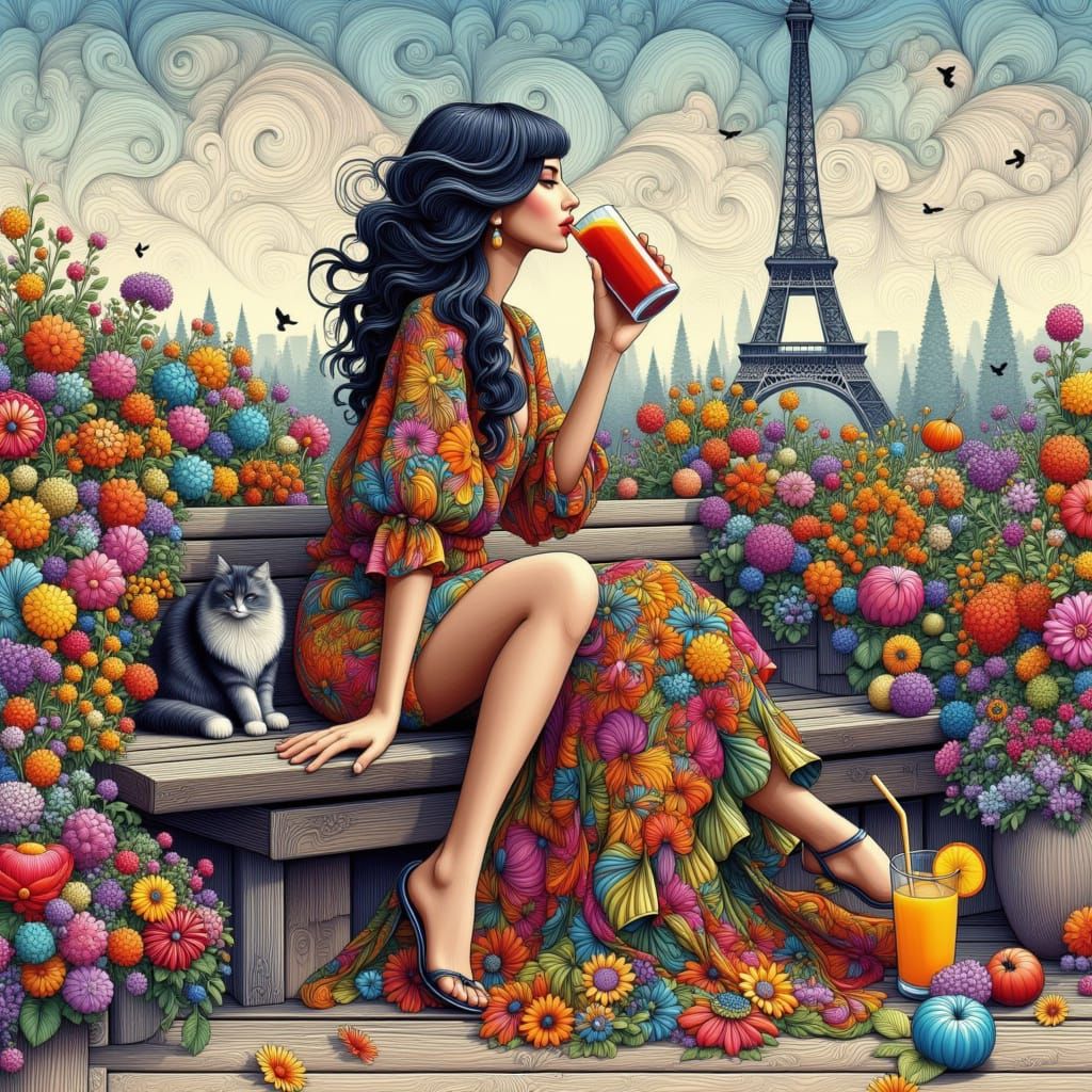 <lora:Abstract Curves:1.0> "