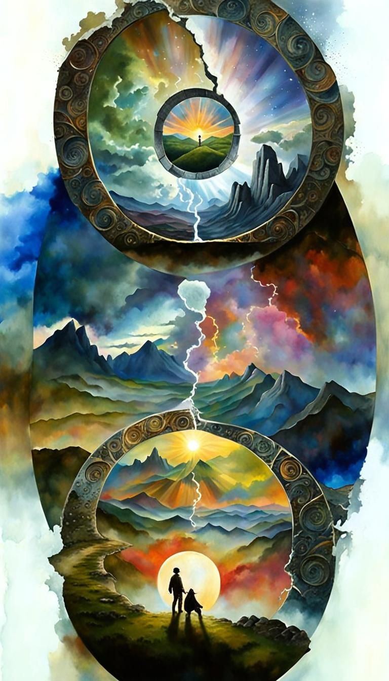 Vision, Reality, Destiny  by @toomanynates