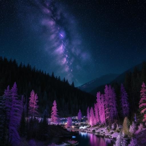 "Astral, Cascade, Harmony" - 10 Word Prompt Challenge - Astr...