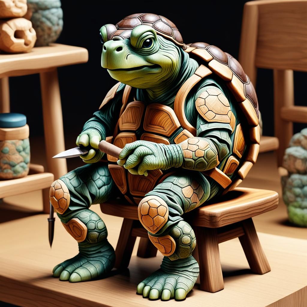 Woodworking Turtle