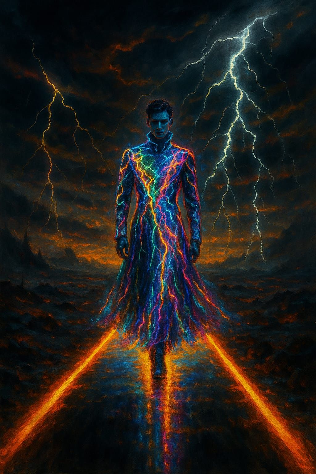 Storm walkers neon path