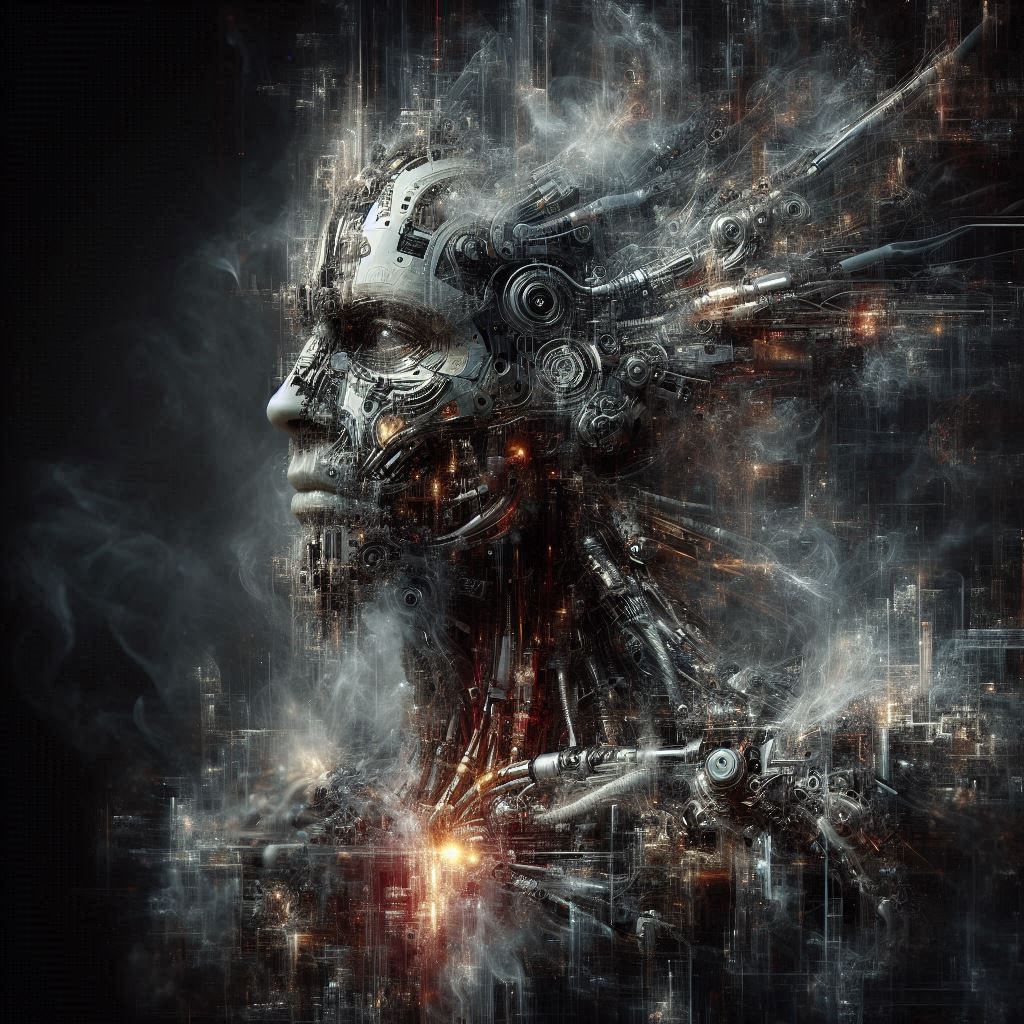 double exposure beautiful fantasy portrait landscape..