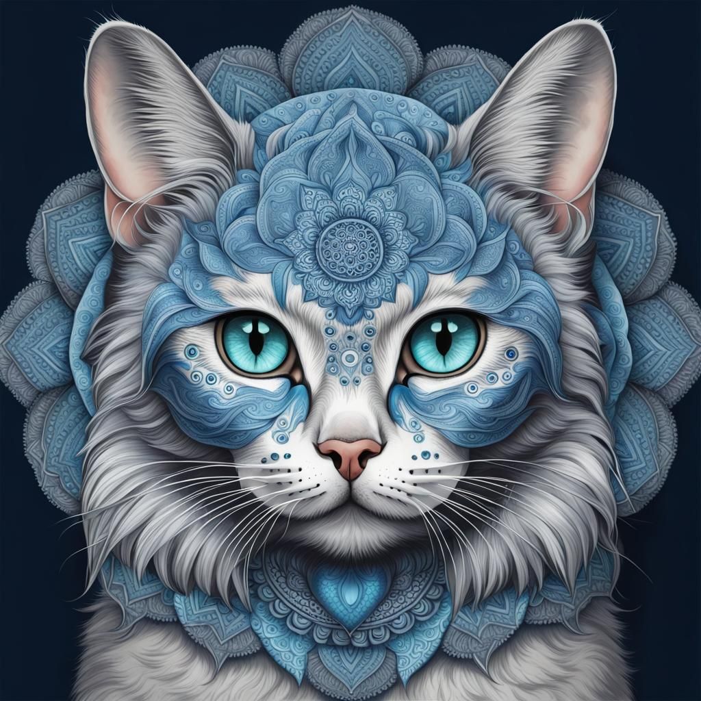 Purr-fect Zen  by @GloryAut