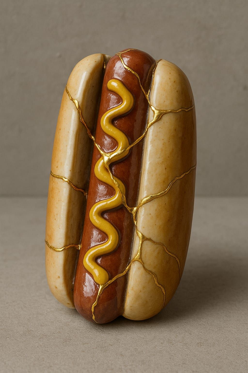 Kintsugi Ceramic Hotdog