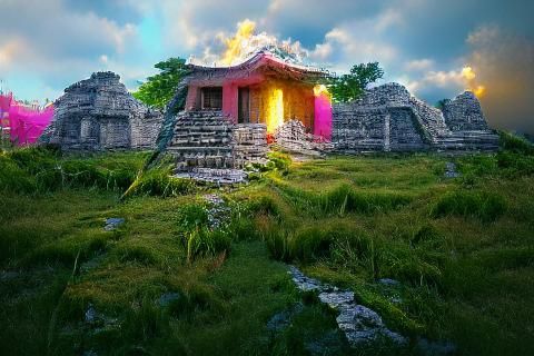 the maya temple