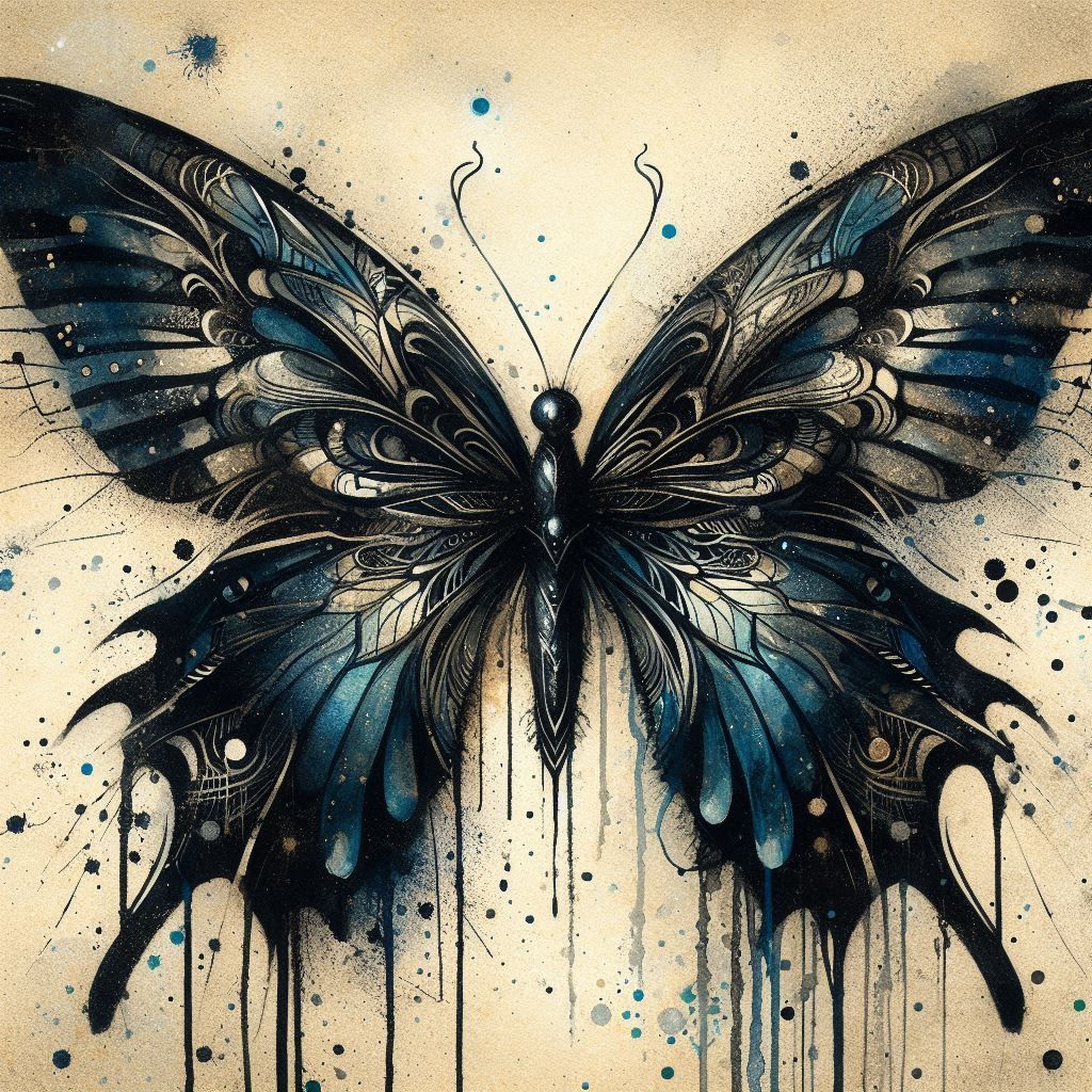 Dark spectral butterfly