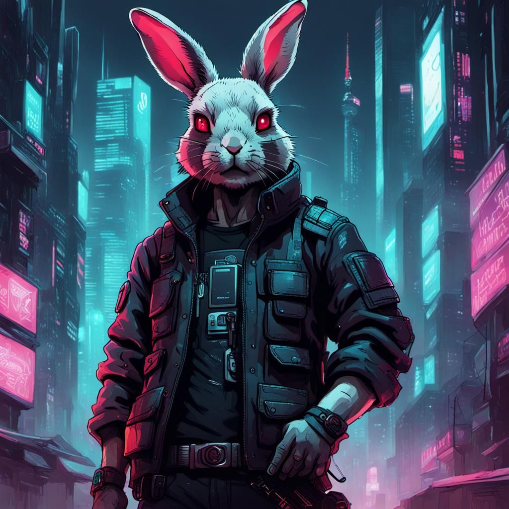 Rabbit Every Monday - AI Generated Artwork - NightCafe Creator