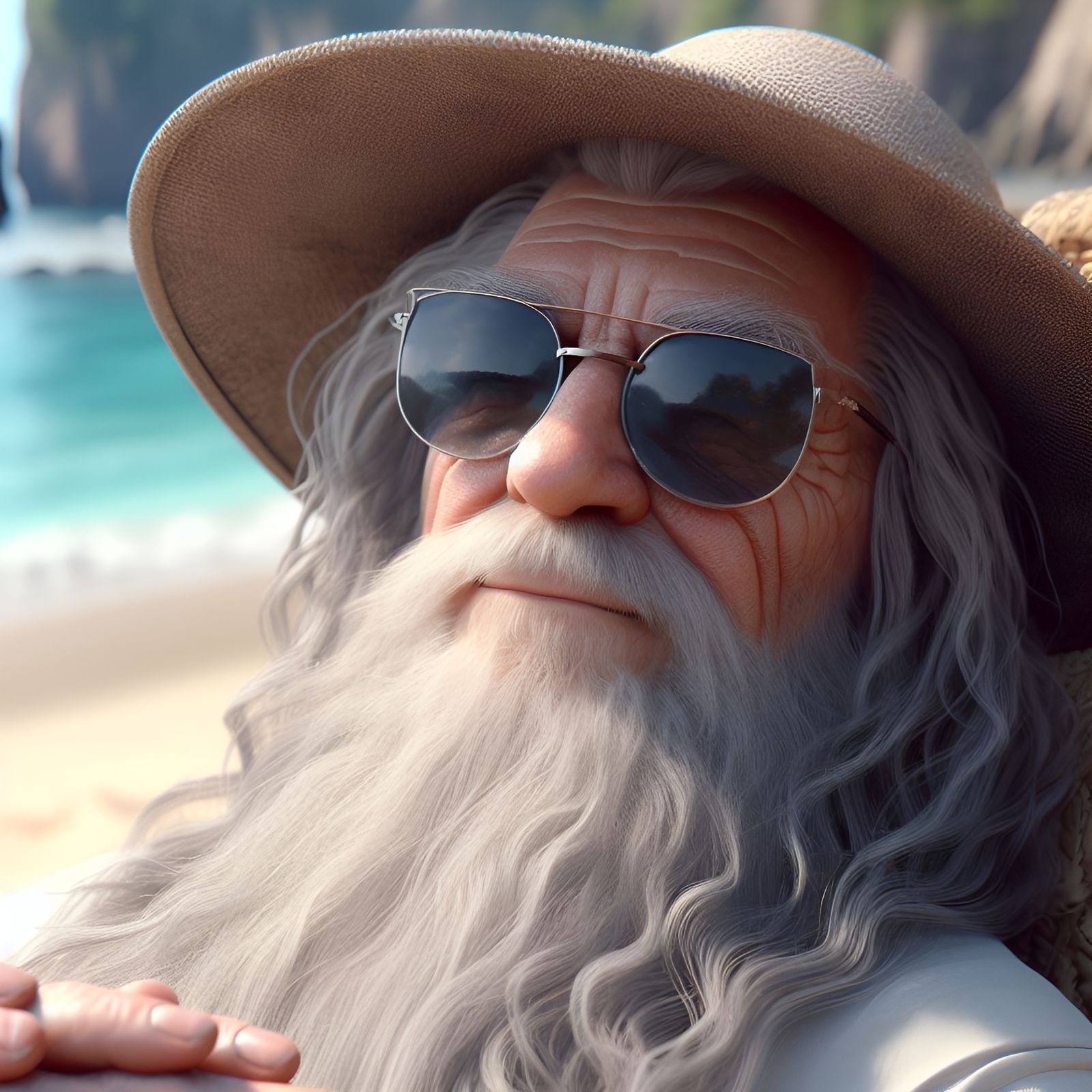 Tandalf (SPF 50, you fools!)