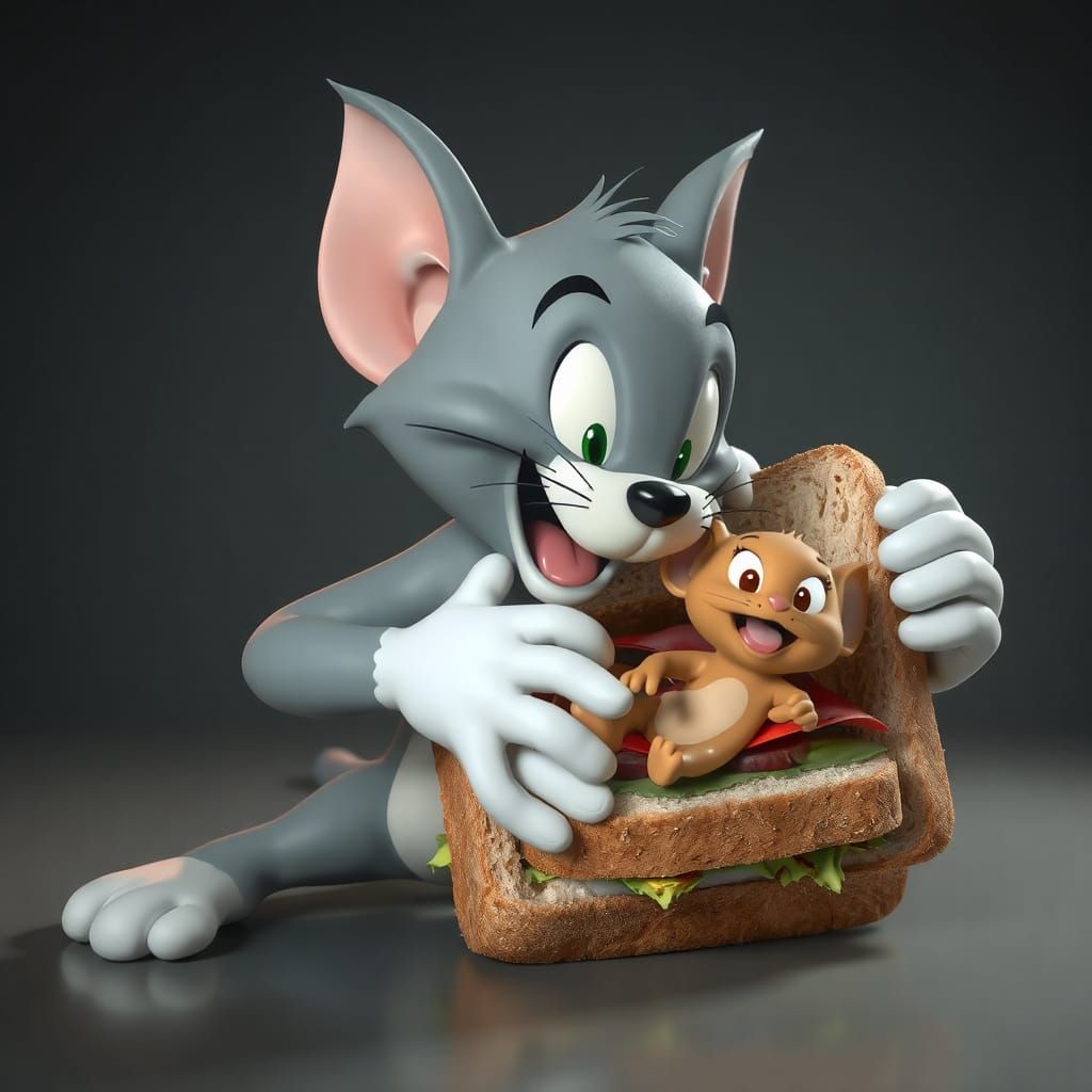 Tom's Jerry Sandwich