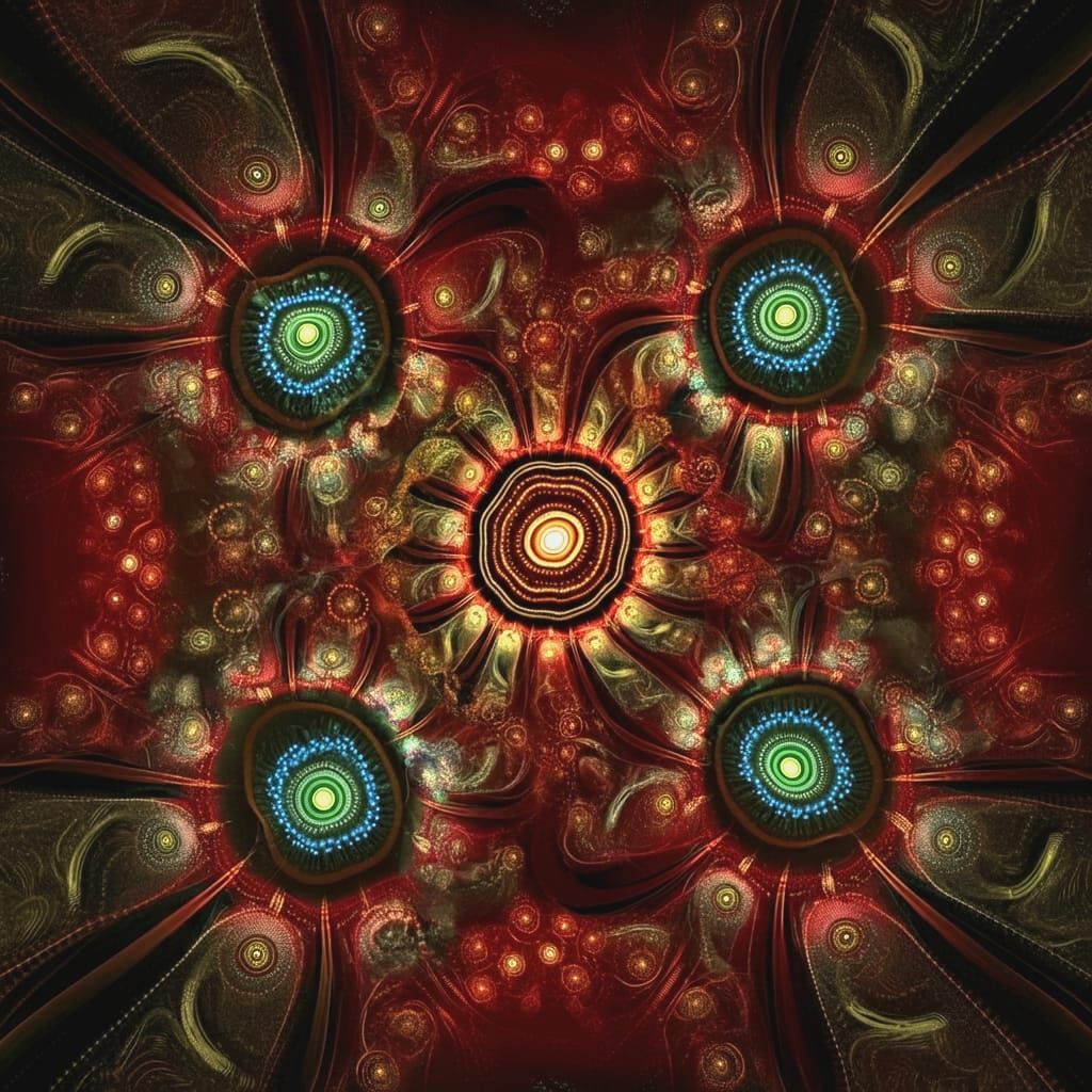 Cosmic Rock Painting