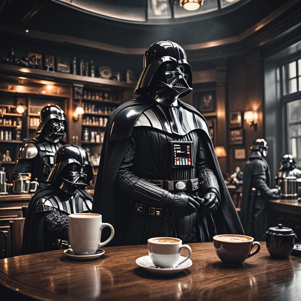 meeting darth vader for coffee