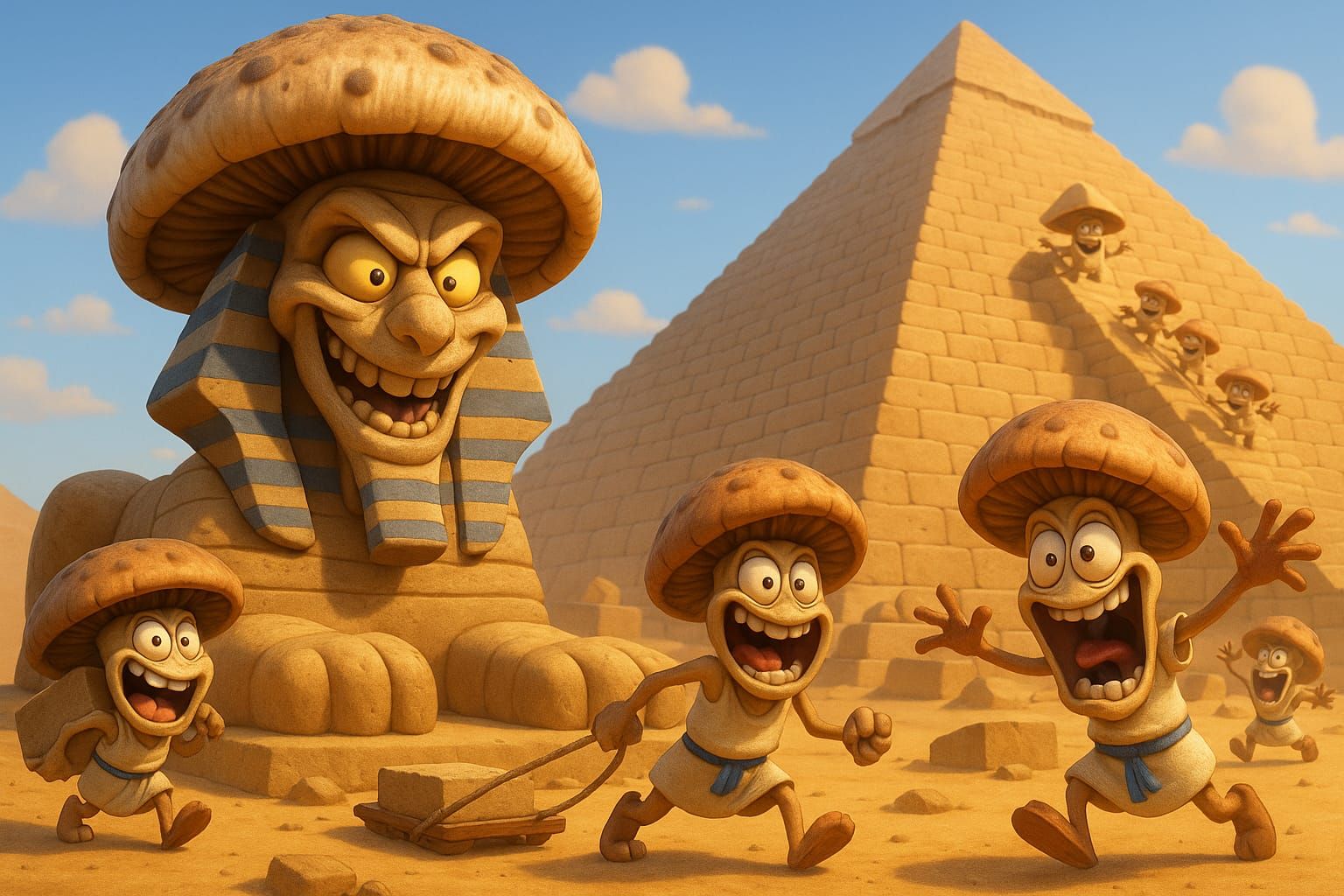 Crazy Mushrooms Egypt