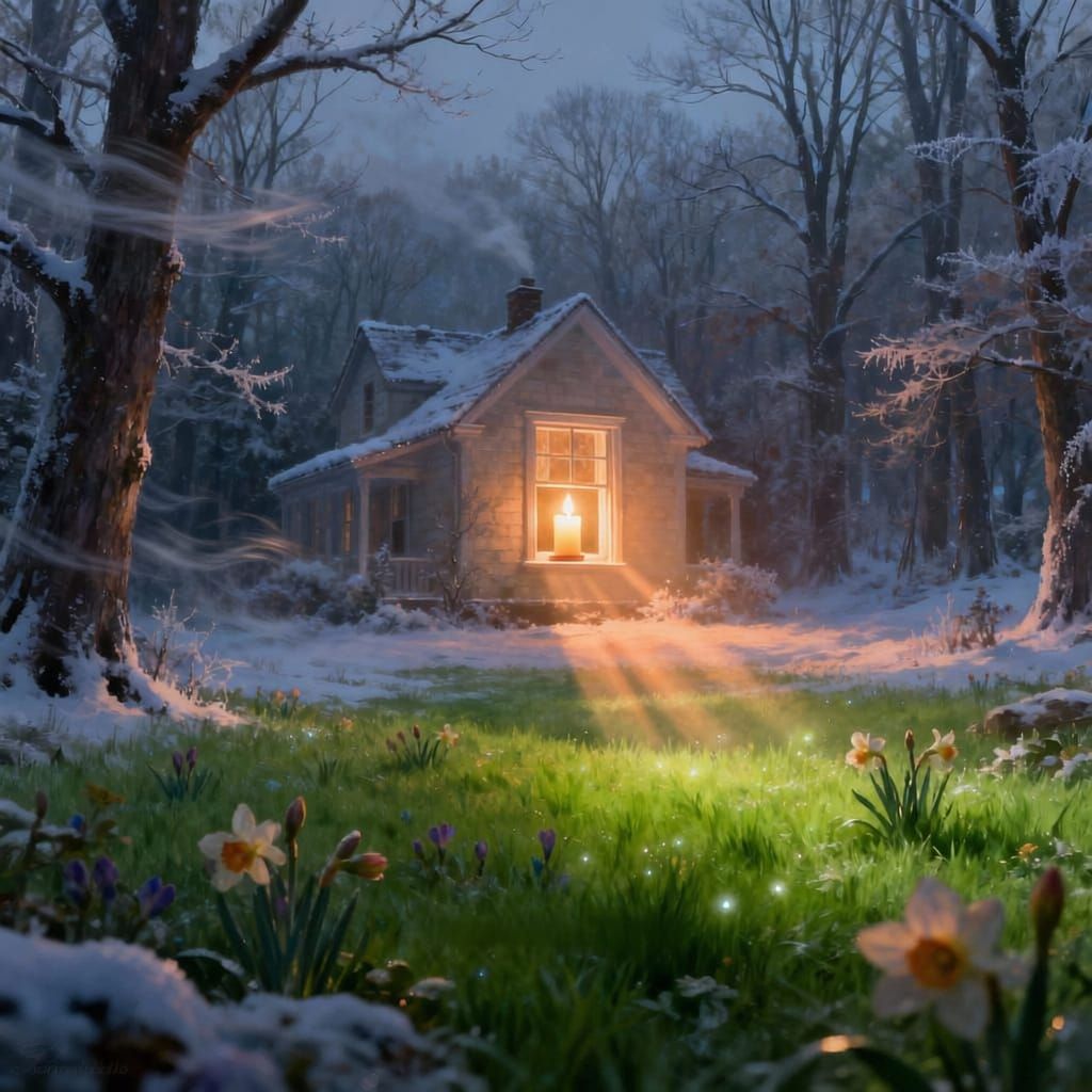 Spring time in the heart of Winter