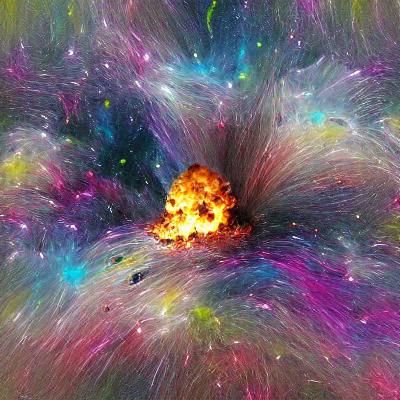What explosions in space look like