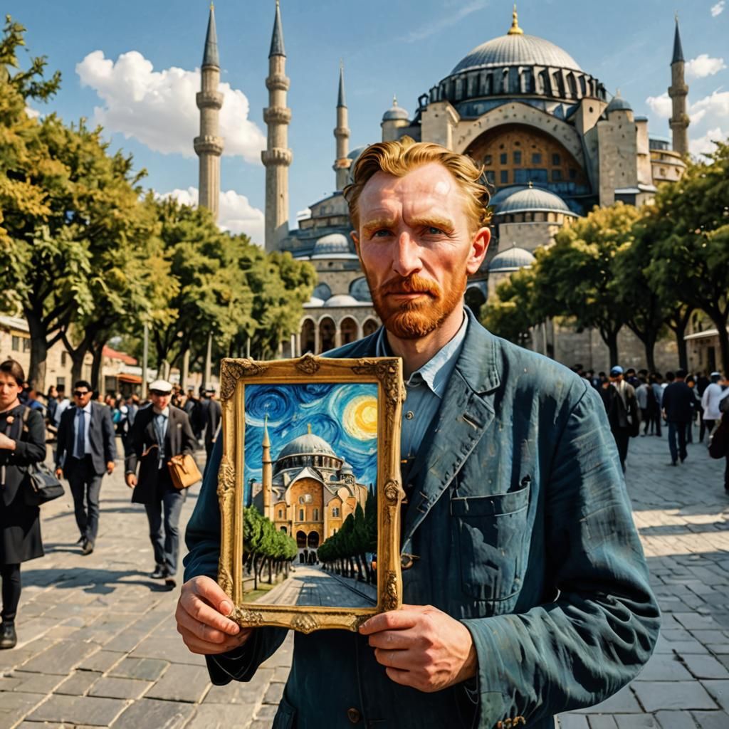 Van Gogh is visiting Istanbul 2