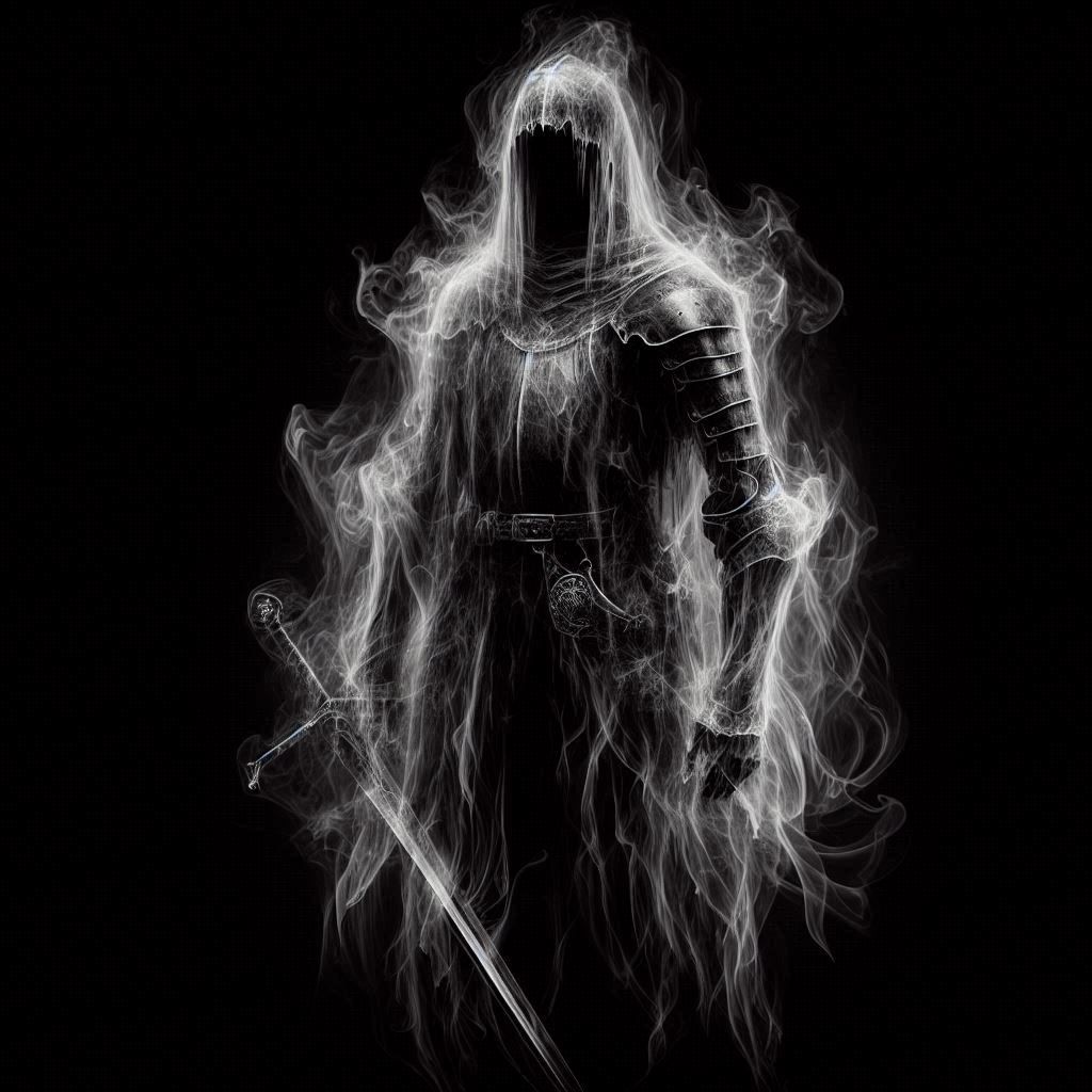 The ghost of a knight