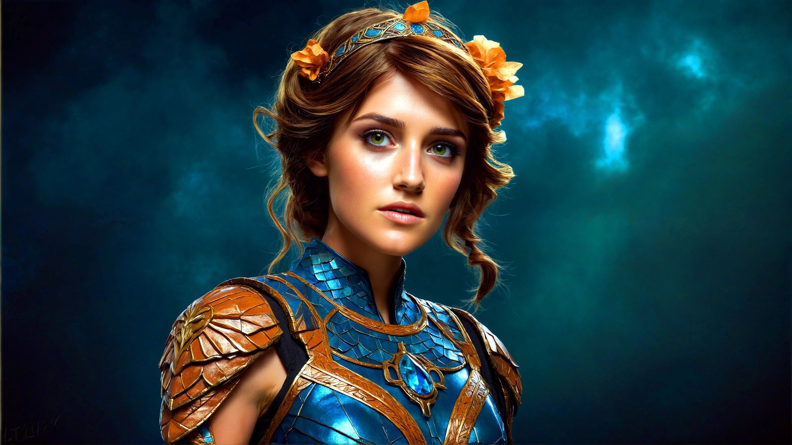 Marlen Massey - Glitter in the air series.