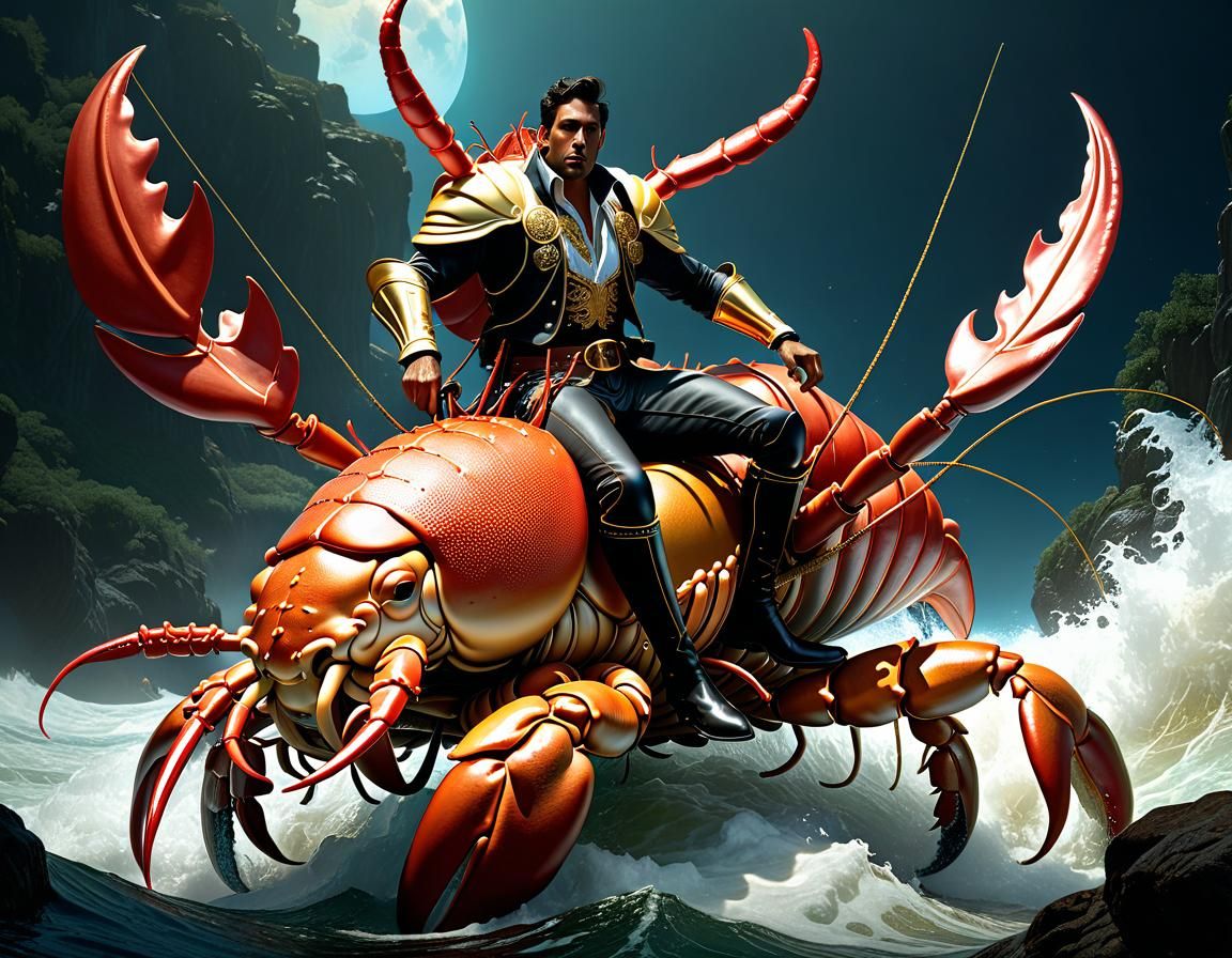 Lobster rapid rafting