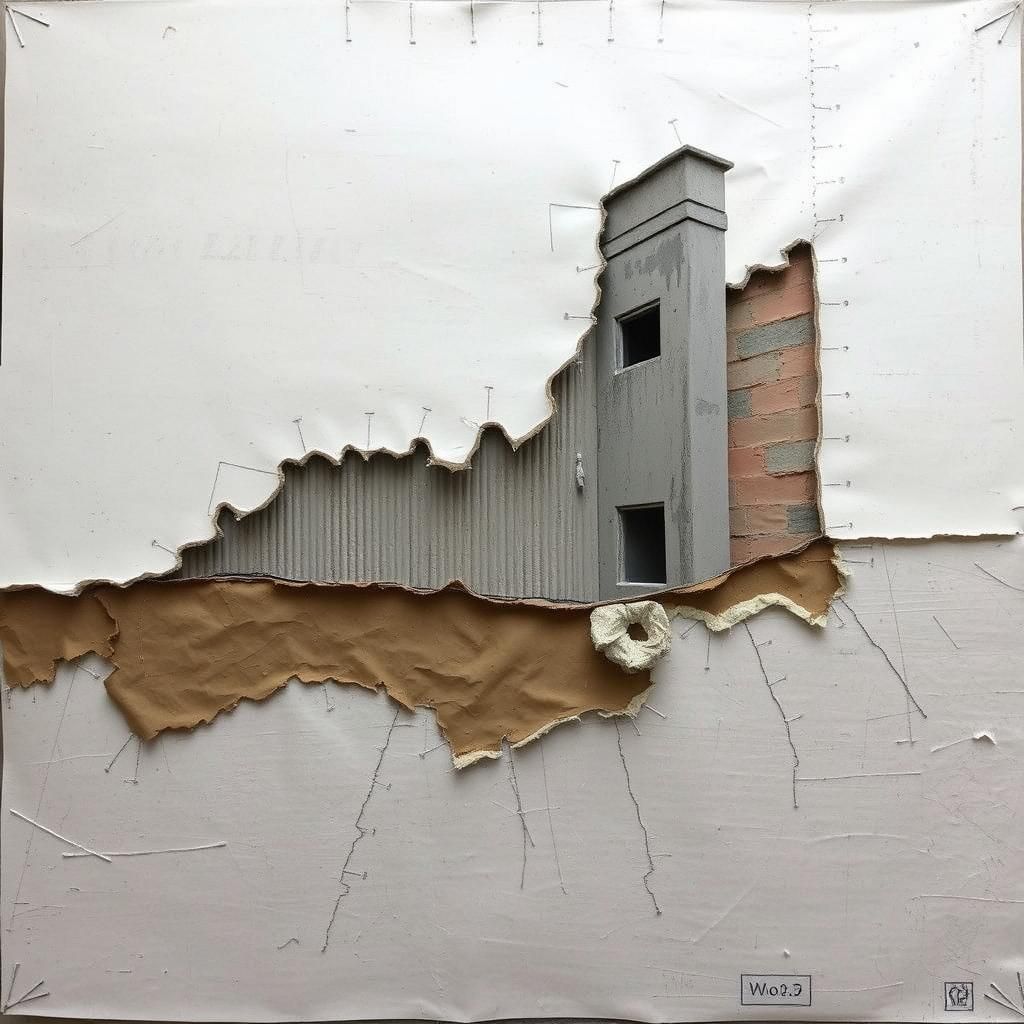 Surrealist Sculpture in Photographic C-Print Style