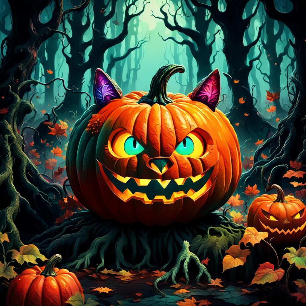 Creepy PumpKat