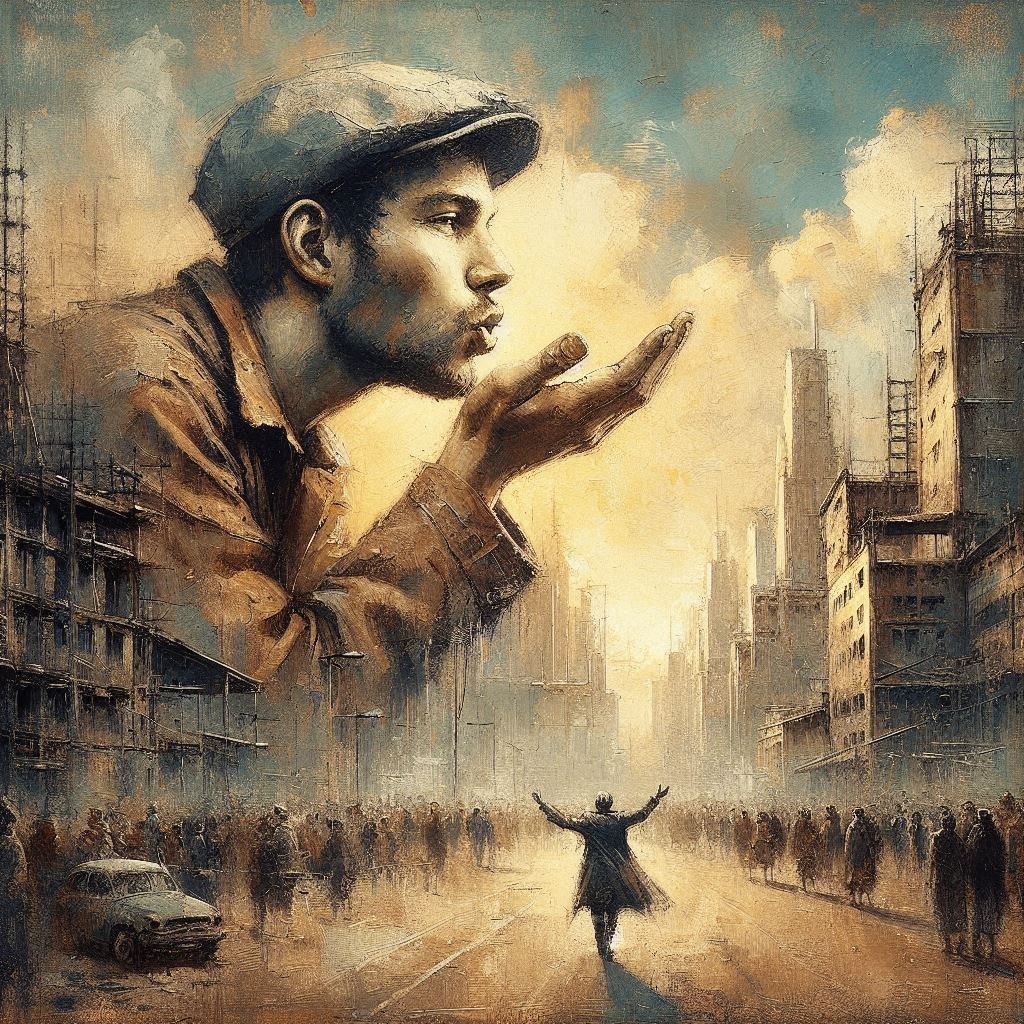 A kiss for everybody