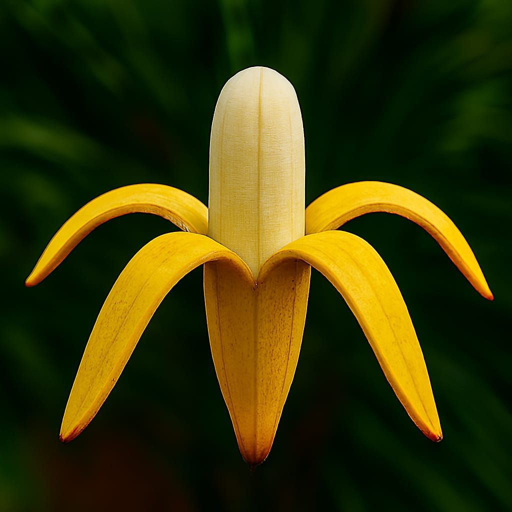 nah no banana, but a banana peel facehugger