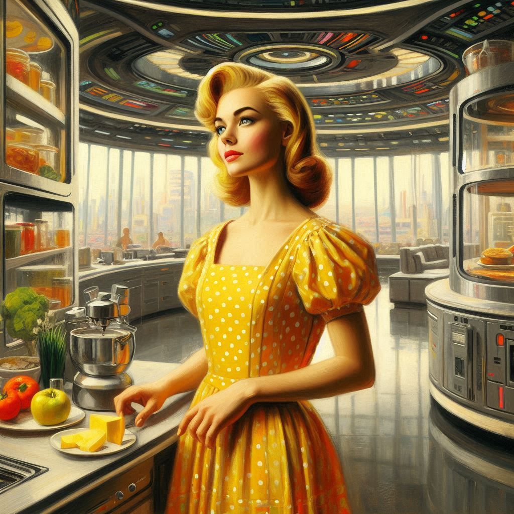 In the future, she'll love her kitchen so much, you'll have a hard time getting her out of it.